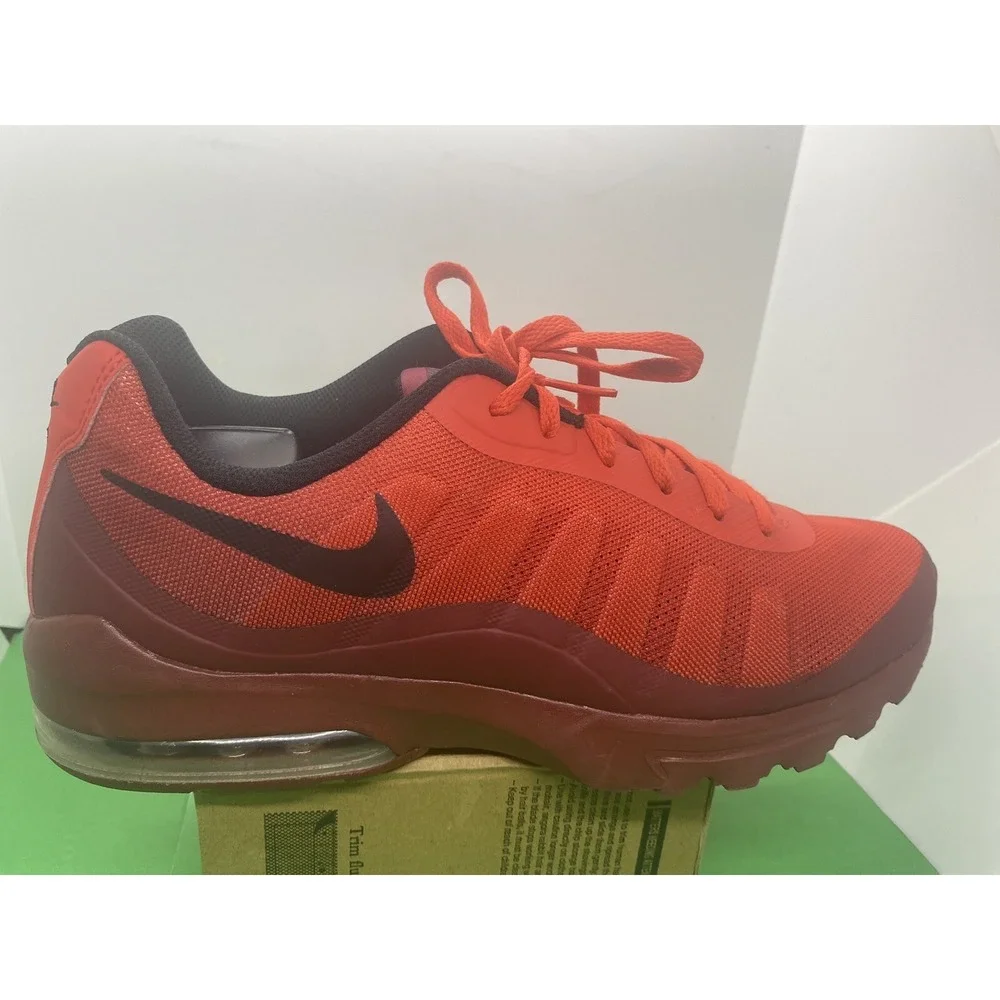 Nike Air Max Invigor Print Red Wine Low Top Running Shoe Sneaker 749688-603 11.5